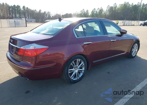 2011 Hyundai Genesis 4.6 from USA, damaged, VIN KMHGC4DF1BU117105